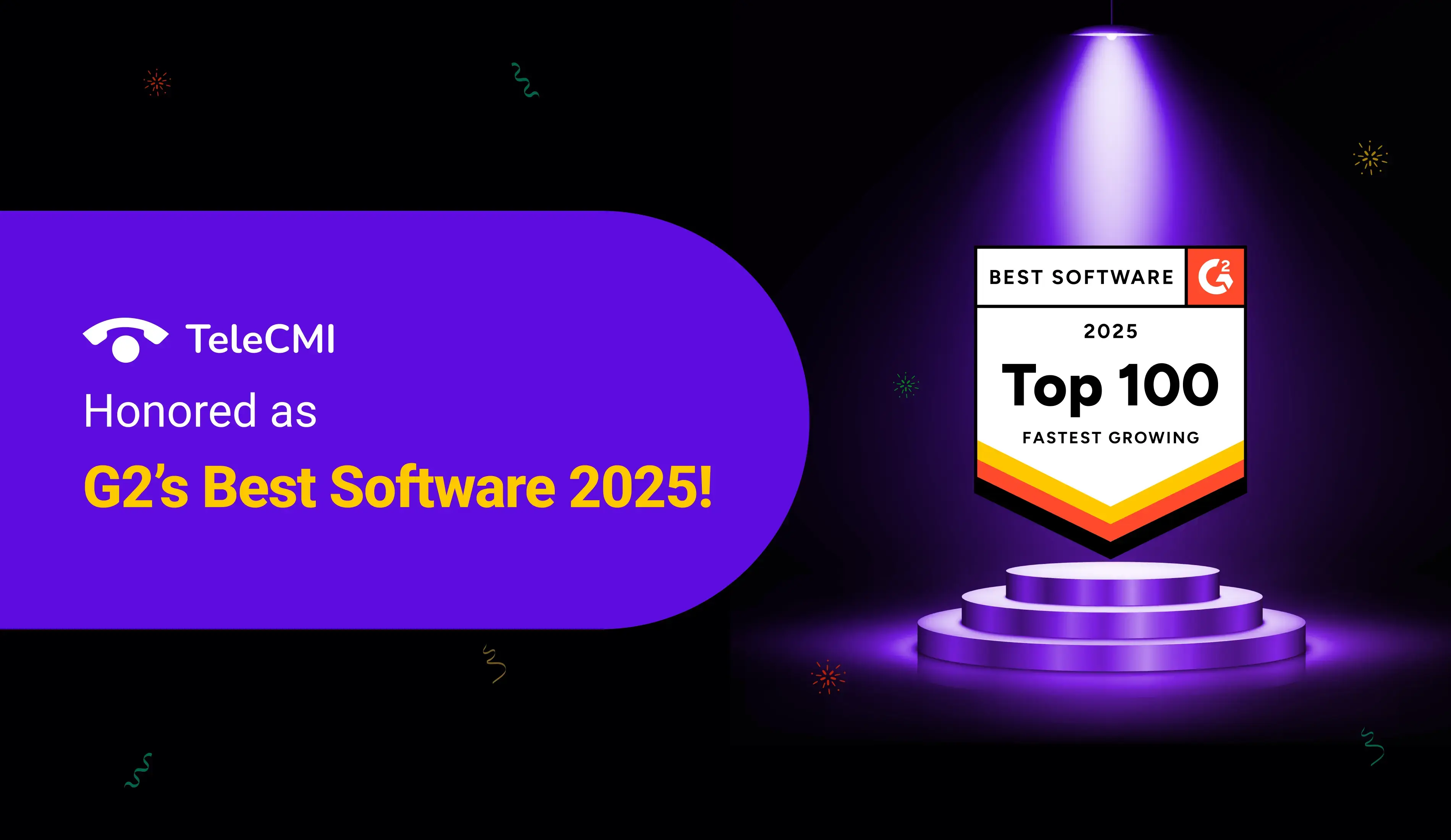 TeleCMI Wins G2 Best Software Award 2025